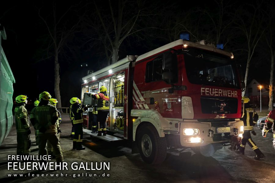 Ausbildung TH-Zug LDS in Gallun